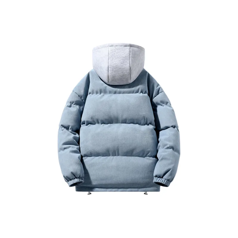 The Smurfs Puffer Jacket Unisex Black-5