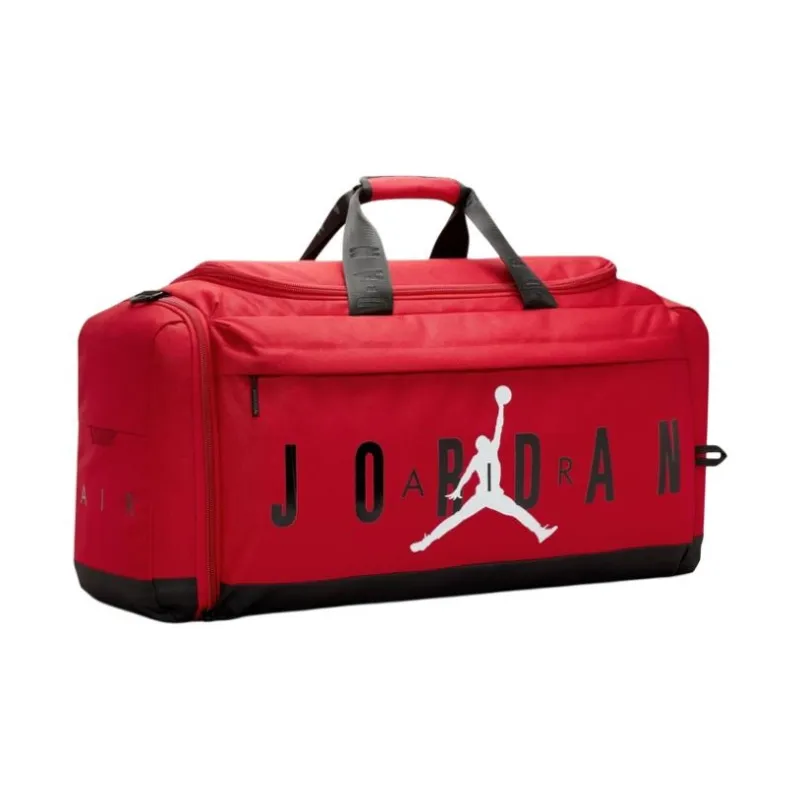 Jordan Polyester Luggage Bag, Handbag, Shoulder Bag, Crossbody Bag, Travel Bag Regular Unisex Gym Red-1