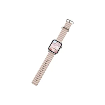 MSSM Watch Band Apple Compatibility Silicone Material