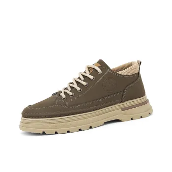 TONYBEAR Martin Boots Men Khaki, Black