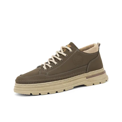 low-top lace-up derby shoes