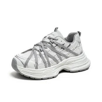 MABEL&CO Low Top Chunky Sneakers Men's White