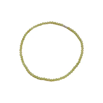 FANHAOGANG JADE Hetian Jade Necklaces Green Jade Women's