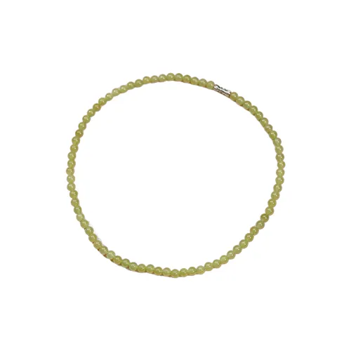 FANHAOGANG JADE Hetian Jade Necklaces Green Jade Women's