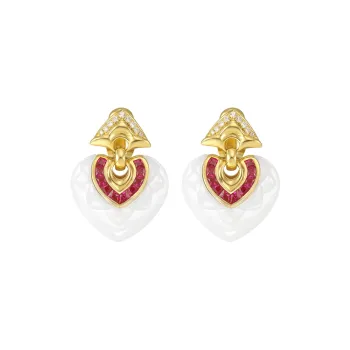 M`GARDEN 925 Sterling Silver Earrings Women's
