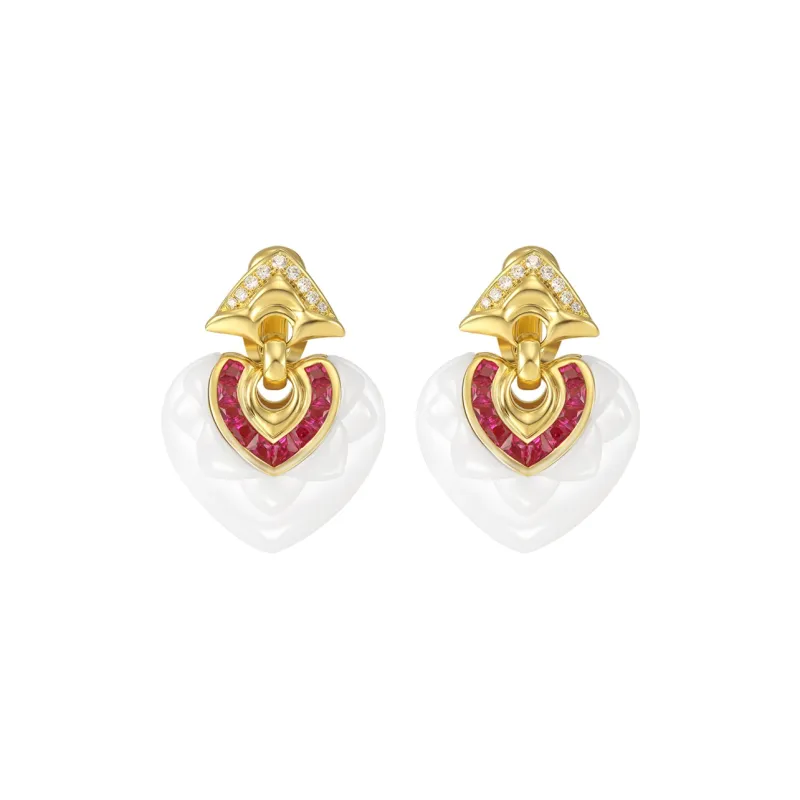 M`GARDEN 925 Sterling Silver Earrings Women's-0