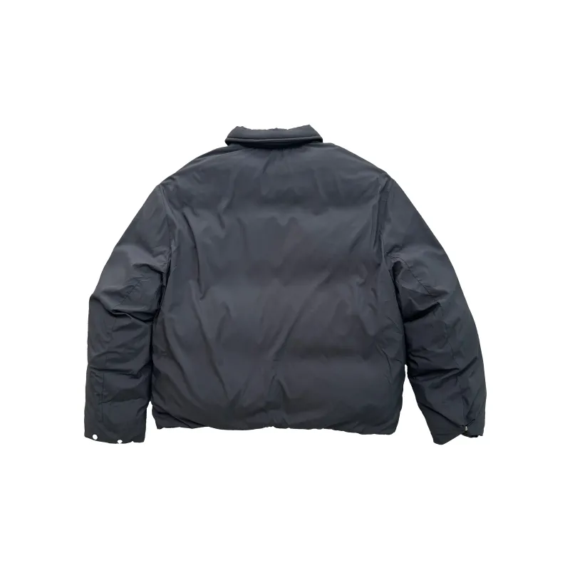 Haonanhuang Puffer Jacket Unisex Black-1