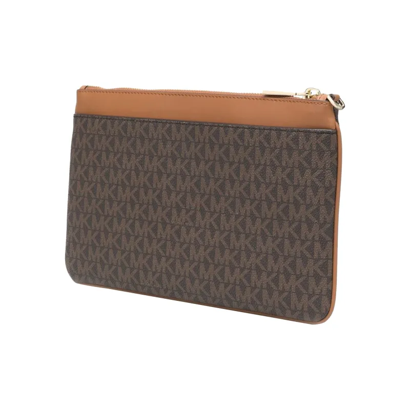 MICHAEL KORS MICHAEL KORS Luggage Collection Leather Clutch Women's Brown-1