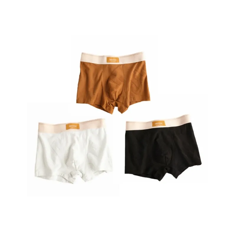 Qiao Ni Tong Underpants Men's 3 Pack-8