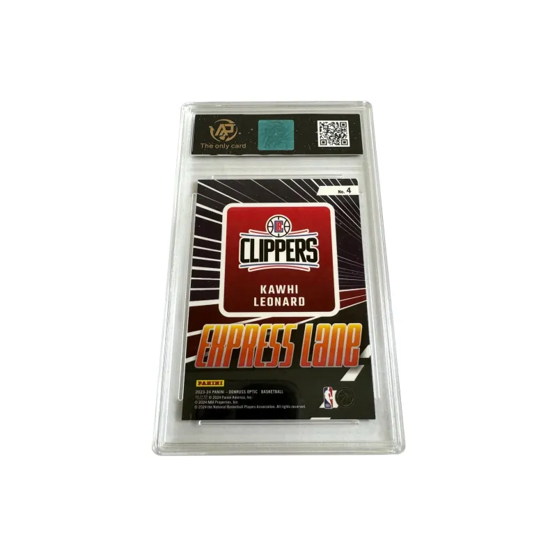 PANINI Leonardo Los Angeles Clippers Optic Fast Lane Tekka Player Card Grading 9/10 Graded Cards 1 Pc-1