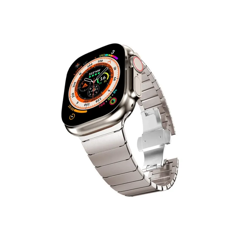 MSSM Watch Band Apple Compatibility Stainless Steel Material-7