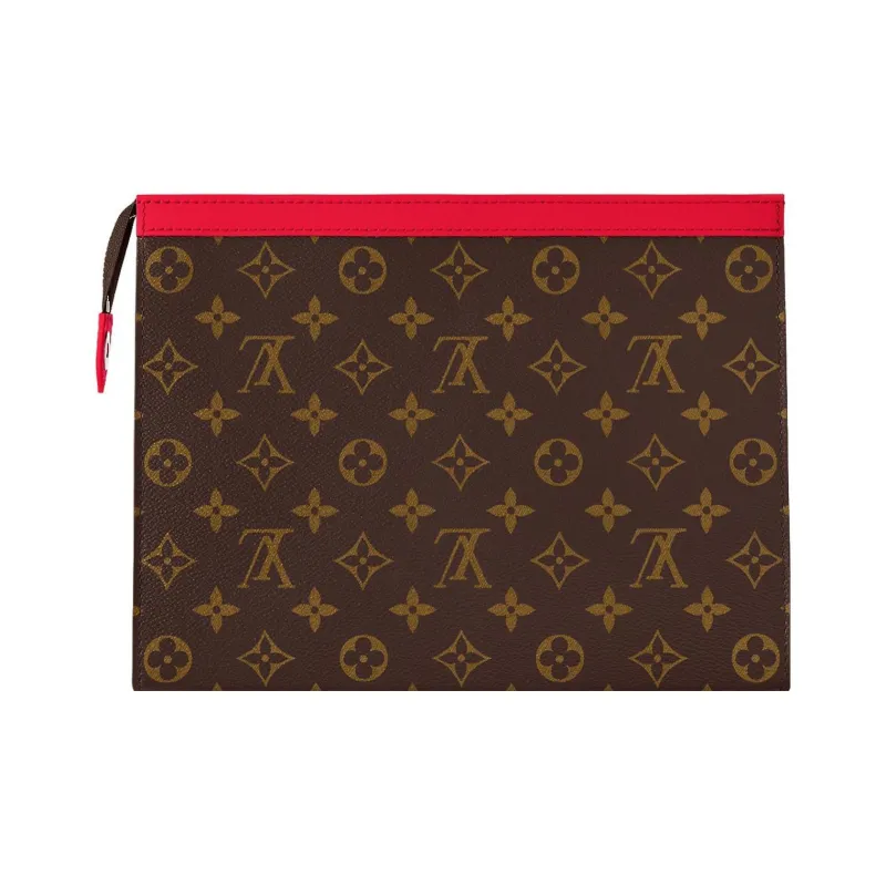 LOUIS VUITTON Pochette Voyage Mm Colormania Red-0