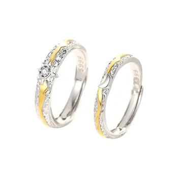 Happy Tide S999 Fine Silver Rings Women's