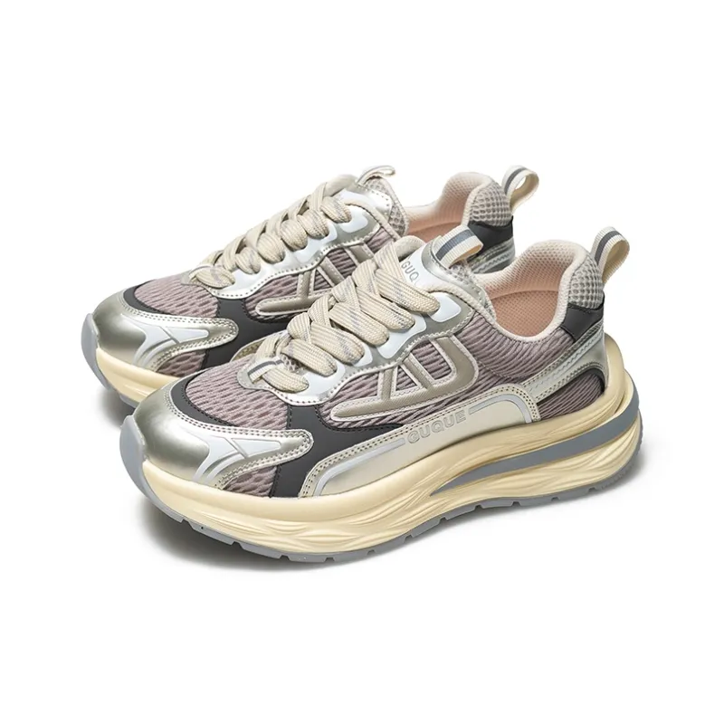 Ancient Finches Wear-Resistant Low-Top Chunky Sneakers Unisex-1