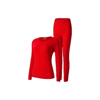 H YXIANG Thermal Set Women's Includes Gift Box Sets Red