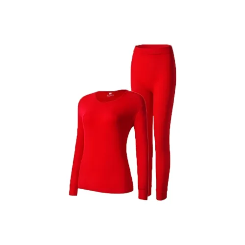 H YXIANG Thermal Set Women's Includes Gift Box Sets Red