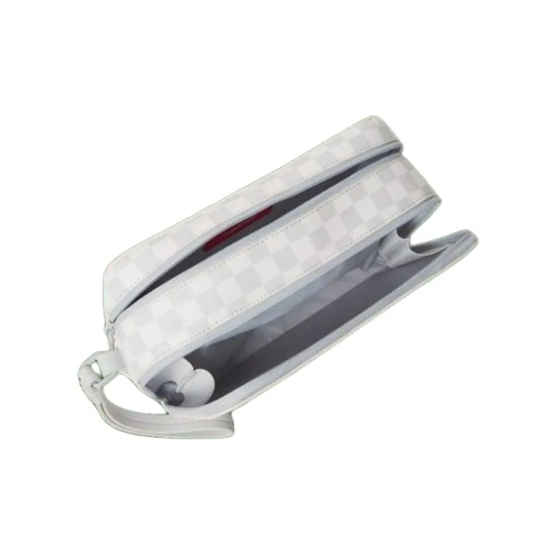 SPRAYGROUND PVC Clutch Medium Size Women's Raw White-3