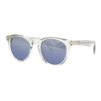 RAG&BONE Plastic Oval Sunglasses Unisex Gray