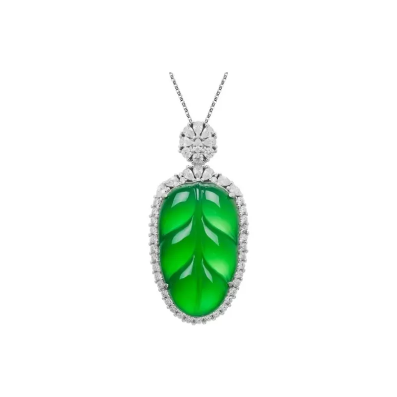 JUNWEN Chalcedony Necklaces Unisex-0