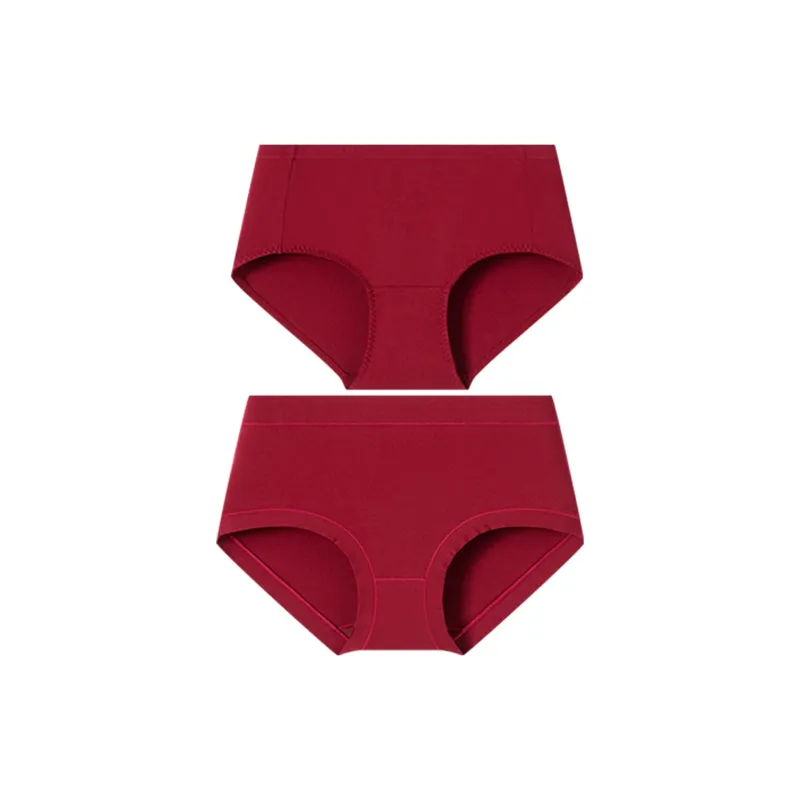 Top Melon Underpants Women's 2 Pack Palace Red-0