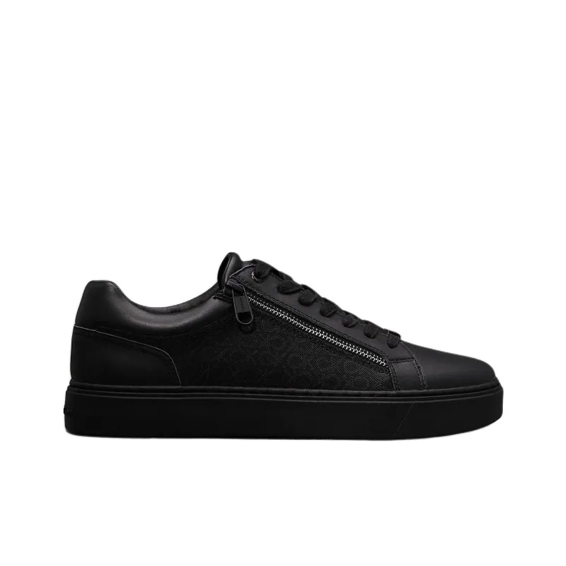 CALVIN KLEIN Low Top Skateboard Shoes Men's Black-1