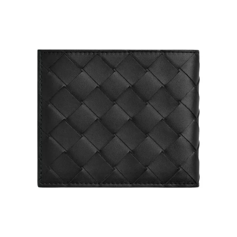 Bottega Veneta Intrecciato Bi Fold Wallet-1