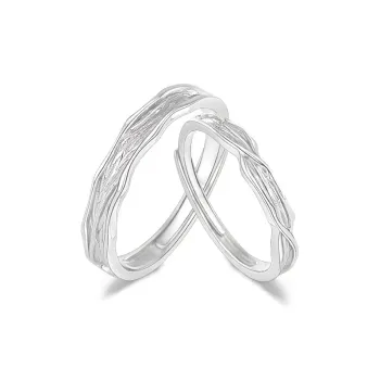 FANFRI Sterling Silver Rings Unisex Birthday Gift For Women's Confession Box