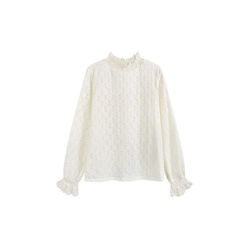 Flowers In Water Thermal Tops Women's-7