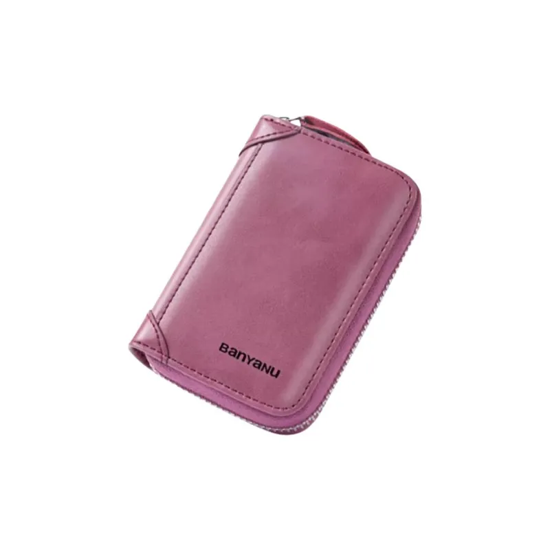 Banyanu Cow Leather Card Holder Regular Unisex Multicolor-1