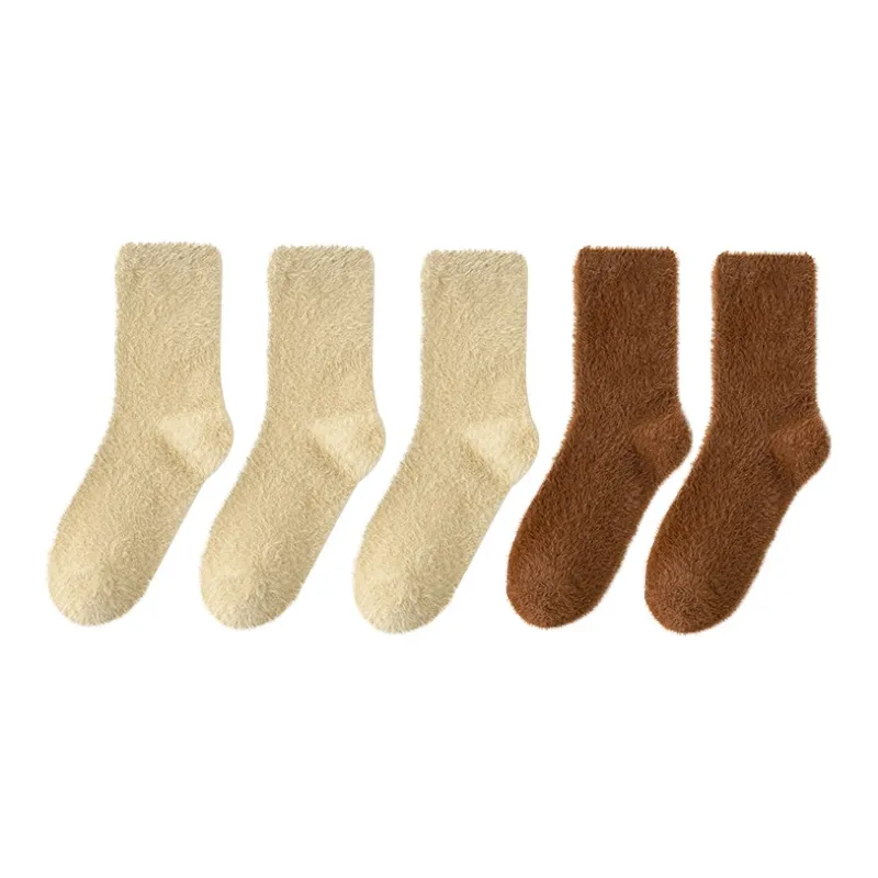 Caramella Mid Calf Socks Women's Combo Set-17