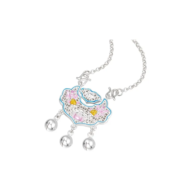 Zhenhui Silver S999 Necklaces Women's-7