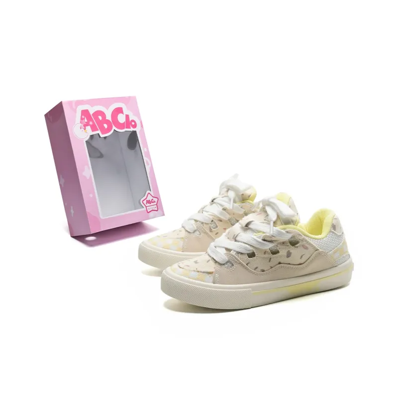 ABCIO Slip Resistant Cushioning Low Top Skateboard Shoes Unisex-30