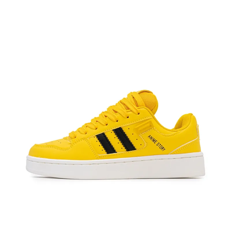 N6K8 Non-slip Lightweight Low-Top Skateboard Shoes Unisex-7