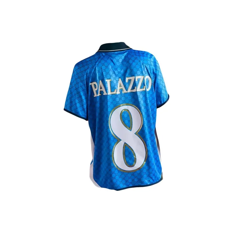 GUCCI X Palace Printed Football Technical Jersey T Shirt-1