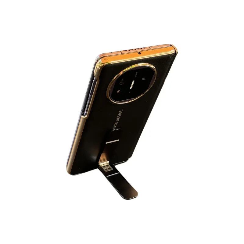 BOLIANSHI Vegan Leather Material Compatibility Huawei Mate5/X3 Center Axis Phone Cases With 270 Rotating Stand-5