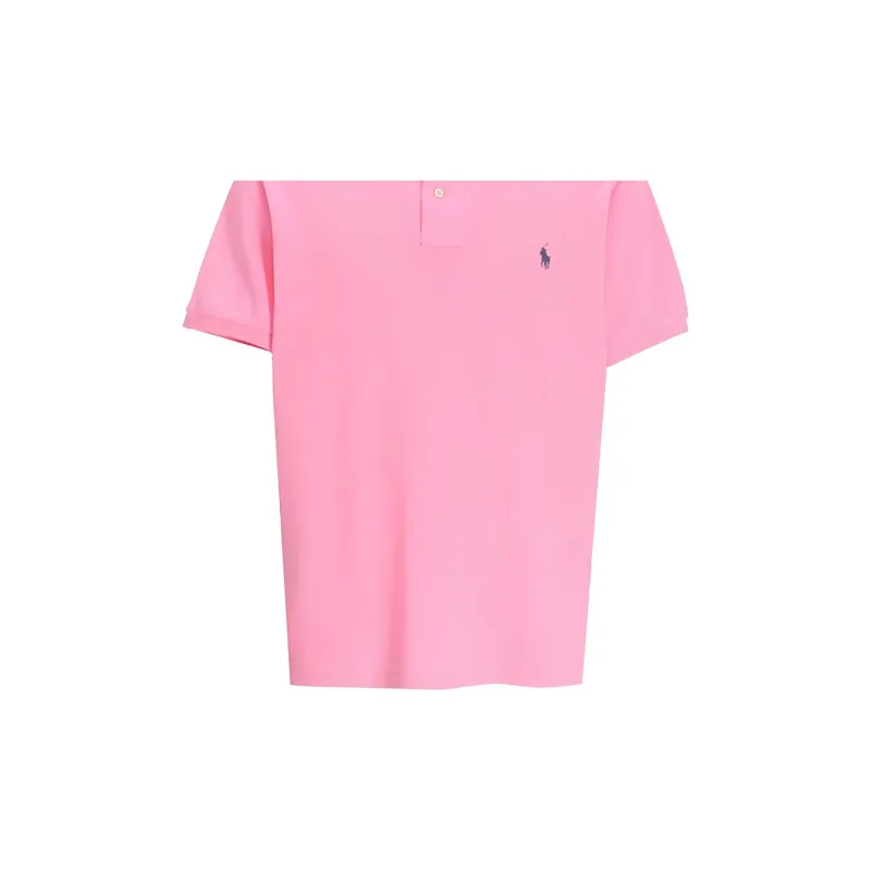 Polo Ralph Lauren Logo Embroidered Straight Hem Polo Shirt-5