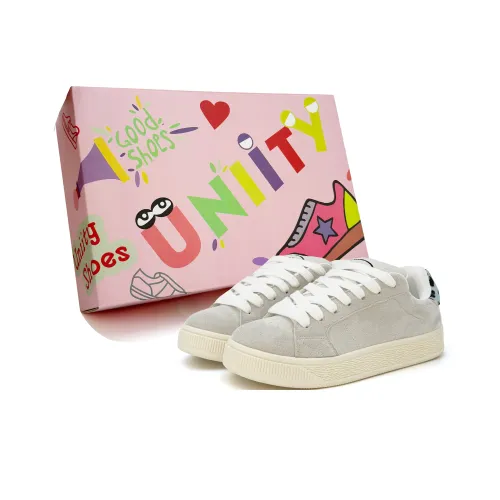 UNIITY Skateboard shoes Hicho Women's Low Top Gray Leopard Print