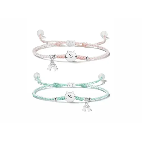 Muyan Alloy Kitten Fish Bracelet Unisex