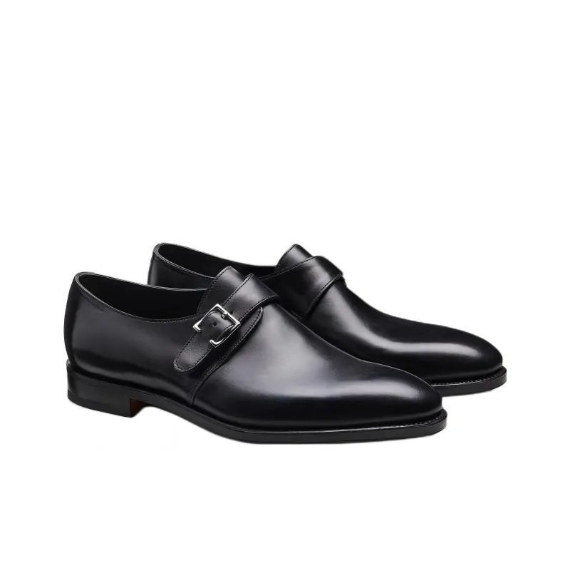 JOHN LOBB Kenton Dress Shoes Men's Black-2