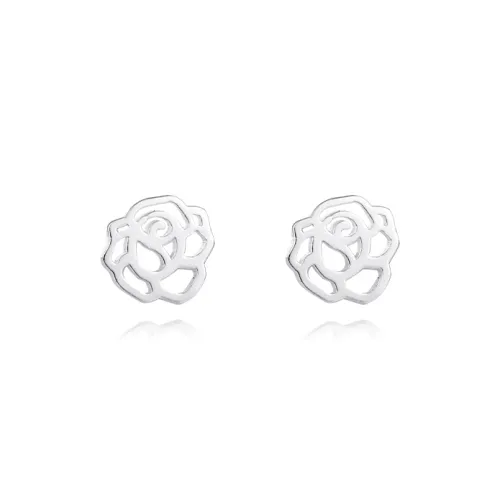 CUOOYINO 925 Silver Needles Stud Earrings Women's
