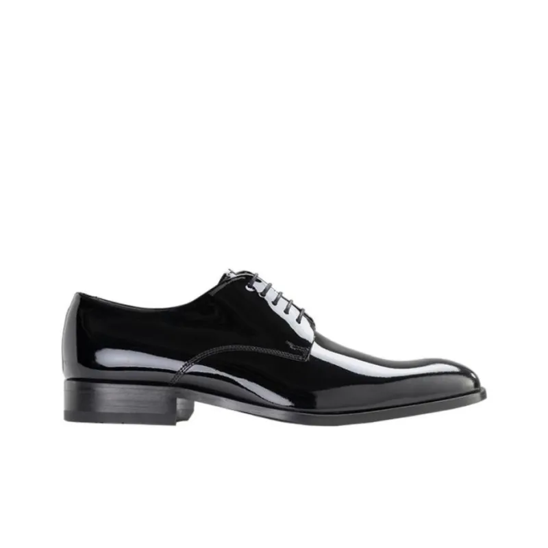 LOAKE Dress Shoes Men Low Top Black-1