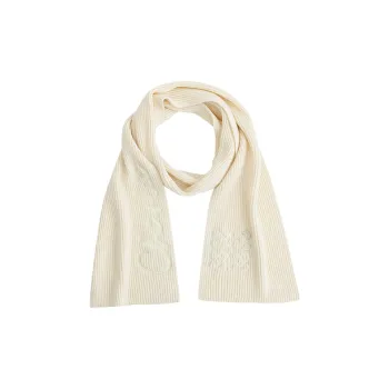 Charlie Luciano Wool Knit Scarves Unisex