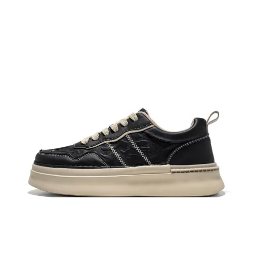 AOKANG Air Force One Series Anti Slip And Wear Resistant Lightweight Low Top Skateboard Shoes Men's Exclusive Box