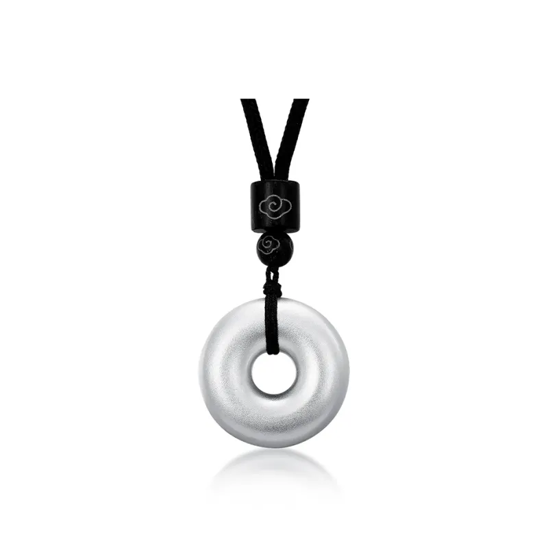 Mokinggran Foot Silver 990 Necklaces Unisex-0