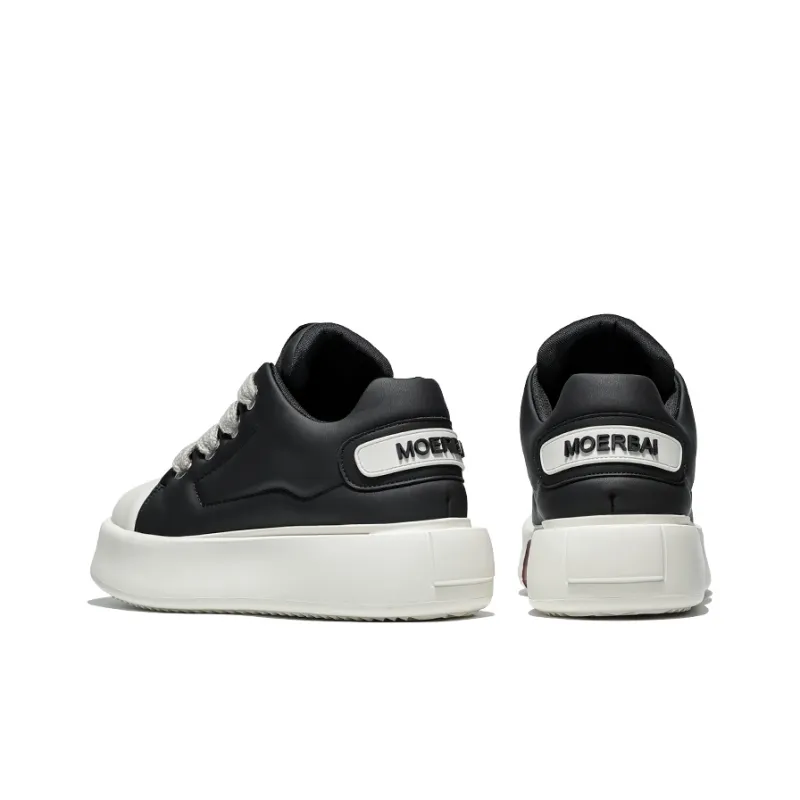 MOERBAI Warm Cushioning Wear Resistant Height Increasing Low Top Skateboard Shoes Unisex-8