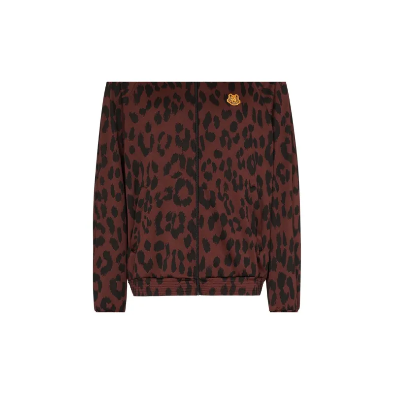 KENZO Leopard Print Track Jacket-4