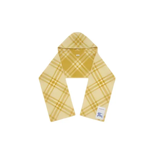 Burberry Wool Shawls Women's Yellow