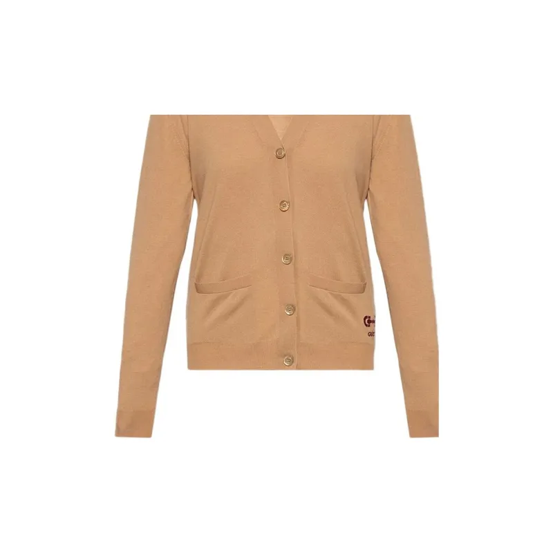 GUCCI Gg Intarsia Knit Cardigan-4