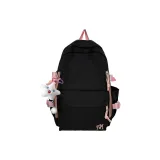 Black with Retractable Charm