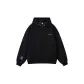 Black (Thickened and Fleece-Lined-Purple Flame Logo)